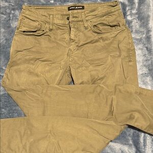 Mavi Jeans Olive Green Jake Slim Leg Pants